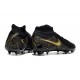 Nike Phantom Luna 2 Elite FG Noir Or Monnaie Métallique