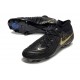 Nike Phantom Luna 2 Elite FG Noir Or Monnaie Métallique