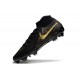 Nike Phantom Luna 2 Elite FG Noir Or Monnaie Métallique