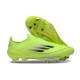 Chaussure Adidas F50+ Laceless FG Jaune Solaire Noir