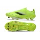 Chaussure Adidas F50+ Laceless FG Jaune Solaire Noir