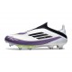 Chaussure Adidas F50+ Laceless FG X Messi Blanc Ftwr Noir Violet Uni