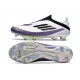 Chaussure Adidas F50+ Laceless FG X Messi Blanc Ftwr Noir Violet Uni