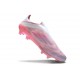 Chaussure Adidas F50+ Laceless FG Rose Blanc
