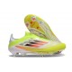 Chaussure Adidas F50+ Laceless FG Jaune Noir