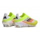 Chaussure Adidas F50+ Laceless FG Jaune Noir