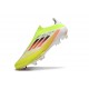 Chaussure Adidas F50+ Laceless FG Jaune Noir