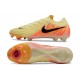 Chaussure Nike Phantom Luna 2 Elite L FG Jaune Orange Noir