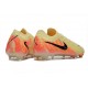 Chaussure Nike Phantom Luna 2 Elite L FG Jaune Orange Noir