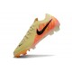 Chaussure Nike Phantom Luna 2 Elite L FG Jaune Orange Noir