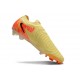 Chaussure Nike Phantom Luna 2 Elite L FG Jaune Orange Noir