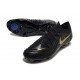 Chaussure Nike Phantom Luna 2 Elite L FG Noir Or Monnaie Métallique