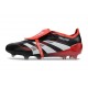 Chaussure Adidas Predator Elite FT FG X MOMENTS Noir Blanc Rouge Vif