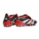 Chaussure Adidas Predator Elite FT FG X MOMENTS Noir Blanc Rouge Vif