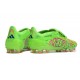 Chaussure Adidas Predator Elite FT FG Citron Lucide Rose Bleu Fusion