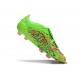 Chaussure Adidas Predator Elite FT FG Citron Lucide Rose Bleu Fusion