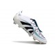 Chaussure Adidas Predator Elite FT FG Blanc Noir Bleu