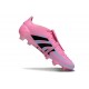 Chaussure Adidas Predator Elite FT FG Rose Noir