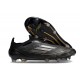Nouvelles adidas F50 Elite Laceless FG Dark Spark - Noir Argenté Doré