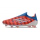 Nouvelles adidas F50 Elite Laceless FG Rouge Bleu Blanc