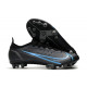 Chaussures Nike Mercurial Vapor 14 Elite AG Noir Gris Acier
