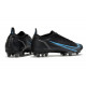 Chaussures Nike Mercurial Vapor 14 Elite AG Noir Gris Acier
