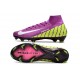Nike Air Zoom Mercurial Superfly 10 Elite FG Violet Jaune Blanc