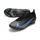 Chaussures Nike Mercurial Vapor 14 Elite AG Noir Gris Acier
