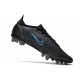 Chaussures Nike Mercurial Vapor 14 Elite AG Noir Gris Acier