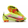 Chaussures Nike Mercurial Vapor 14 Elite AG Volt Carmin Noir