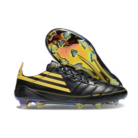 Chaussure de Football adidas F50 Elite FG Noir Jaune