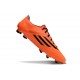 Chaussure de Football adidas F50 Elite FG Orange Noir