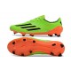 Chaussure de Football adidas F50 Elite FG Vert Noir Orange