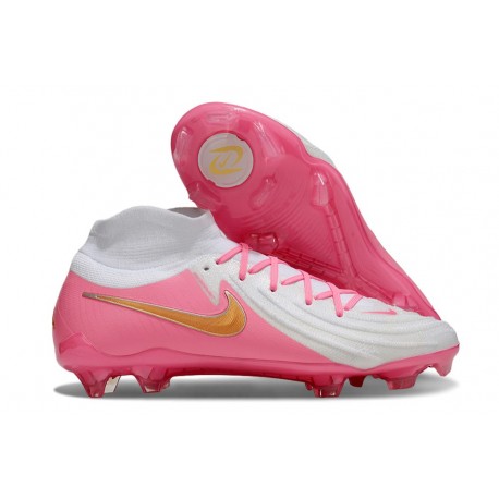 Nike Phantom Luna 2 Elite FG Rose Blanc
