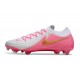 Chaussure Nike Phantom Luna 2 Elite L FG Rose Blanc