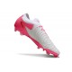 Chaussure Nike Phantom Luna 2 Elite L FG Rose Blanc