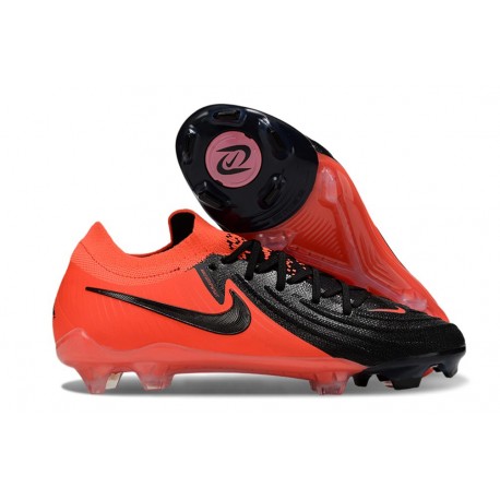 Chaussure Nike Phantom Luna 2 Elite L FG Rouge Noir