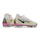 Chaussures Nike Phantom Gt2 Élite Df Fg Blanc Noir Carmin Rose