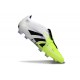Chaussure Adidas Predator Elite FT FG Blanc Noir Citron Lucid