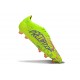 Chaussures adidas Predator Elite FG Citron Lucide Rose Bleu Fusion