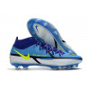 Nike Phantom Gt2 Élite Df Fg Sapphire Volt Gris Brouillard Bleu