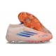 Chaussures adidas F50 Elite Mid FG Orange Bleu