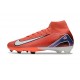 Nike Zoom Mercurial Superfly 10 Elite FG Rouge Blanc Noir