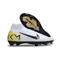 Nike Ar Zoom Mercurial Superfly 10 Elite FG Blanc Noir
