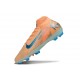 Nike Ar Zoom Mercurial Superfly 10 Elite FG KM Orange Bleu
