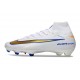 Chaussures Nike Mercurial Superfly X Elite FG Blanc Or Bleu