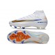 Chaussures Nike Mercurial Superfly X Elite FG Blanc Or Bleu