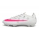 Nike Mercurial Vapor XVII Elite FG Nouvelles Blanco Rosa