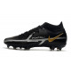 Nike Phantom Gt2 Élite Df Fg Noir Gris Foncé Métallique Or Métallique