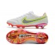 Nike Tiempo Legend 9 Élite FG Blanc Noir Carmin Rose Explosion